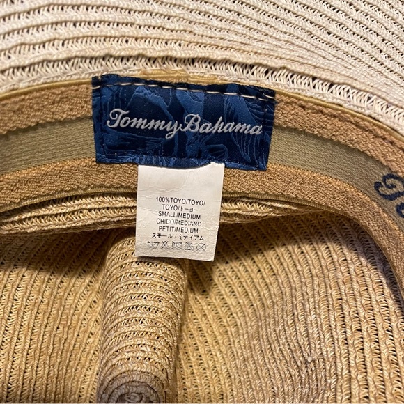 Tommy Bahama Two-Tone Kerini Safari Hat Size S/M - Picture 9 of 11